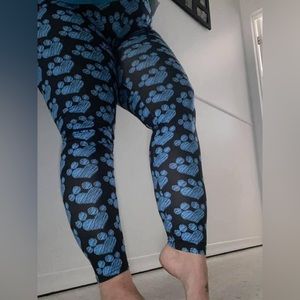 NWT curvy 12-2x Sketchy Blue Paws